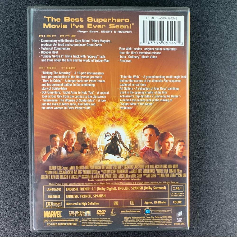 Spider-Man Trilogy DVD Set. - Picture 9 of 16